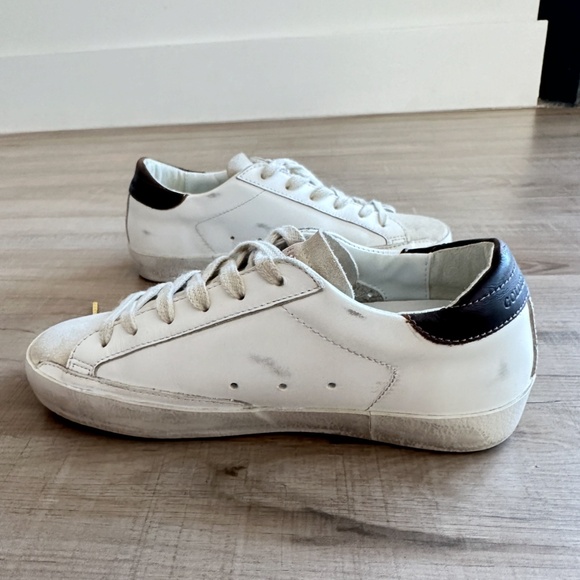 Golden Goose Super Star Private EDT White Brown Beige Sneaker - Picture 4 of 11